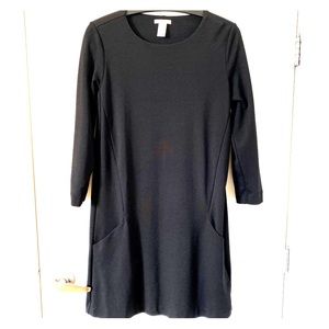 H&M casual Black fall/ winter dress